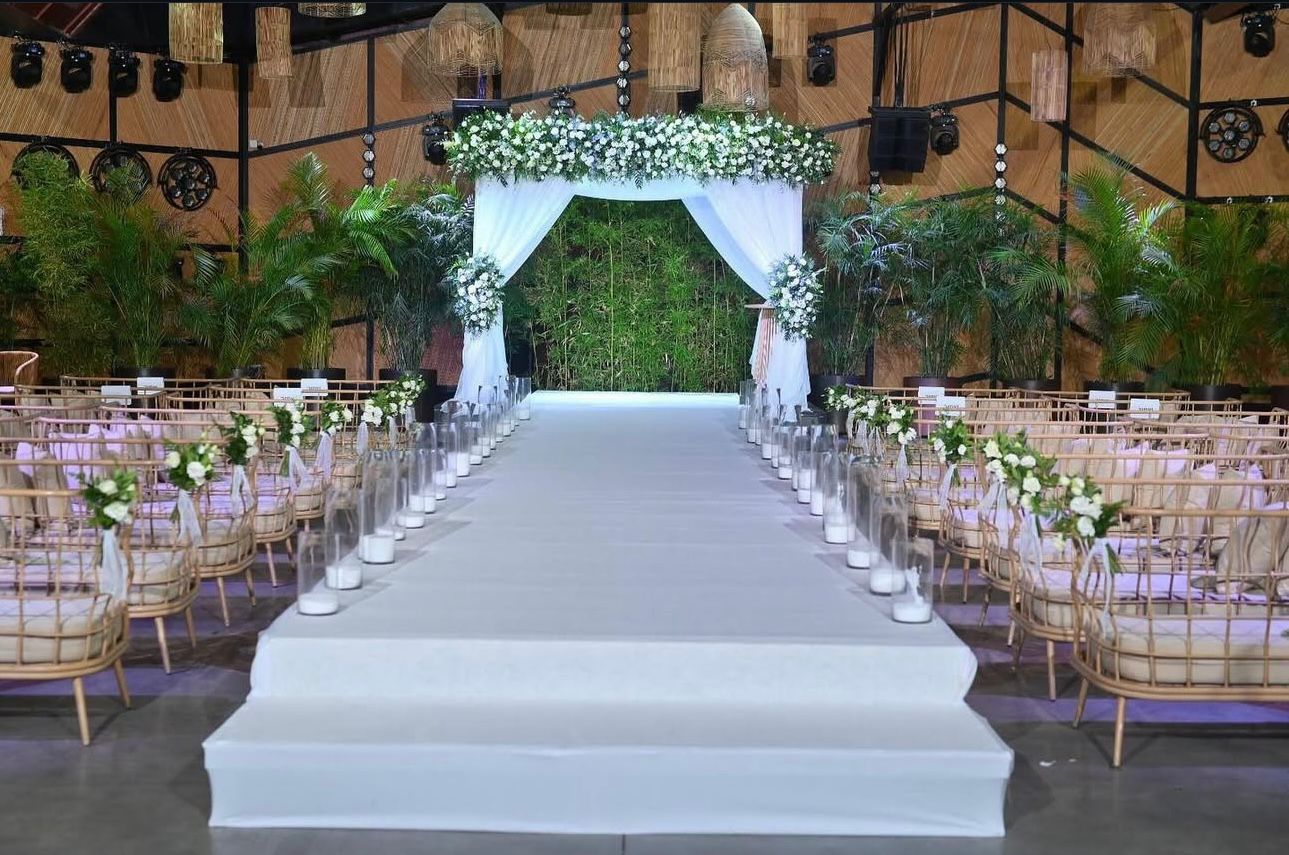 חופת פרחים קלאסית